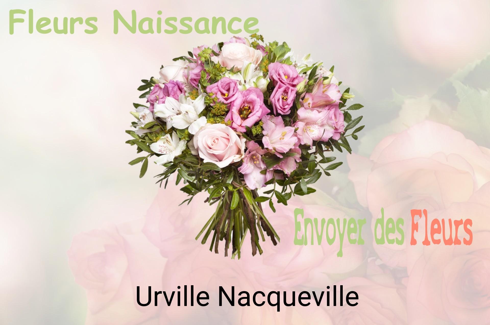 Bouquet de fleurs de naissance livré à Urville-Nacqueville